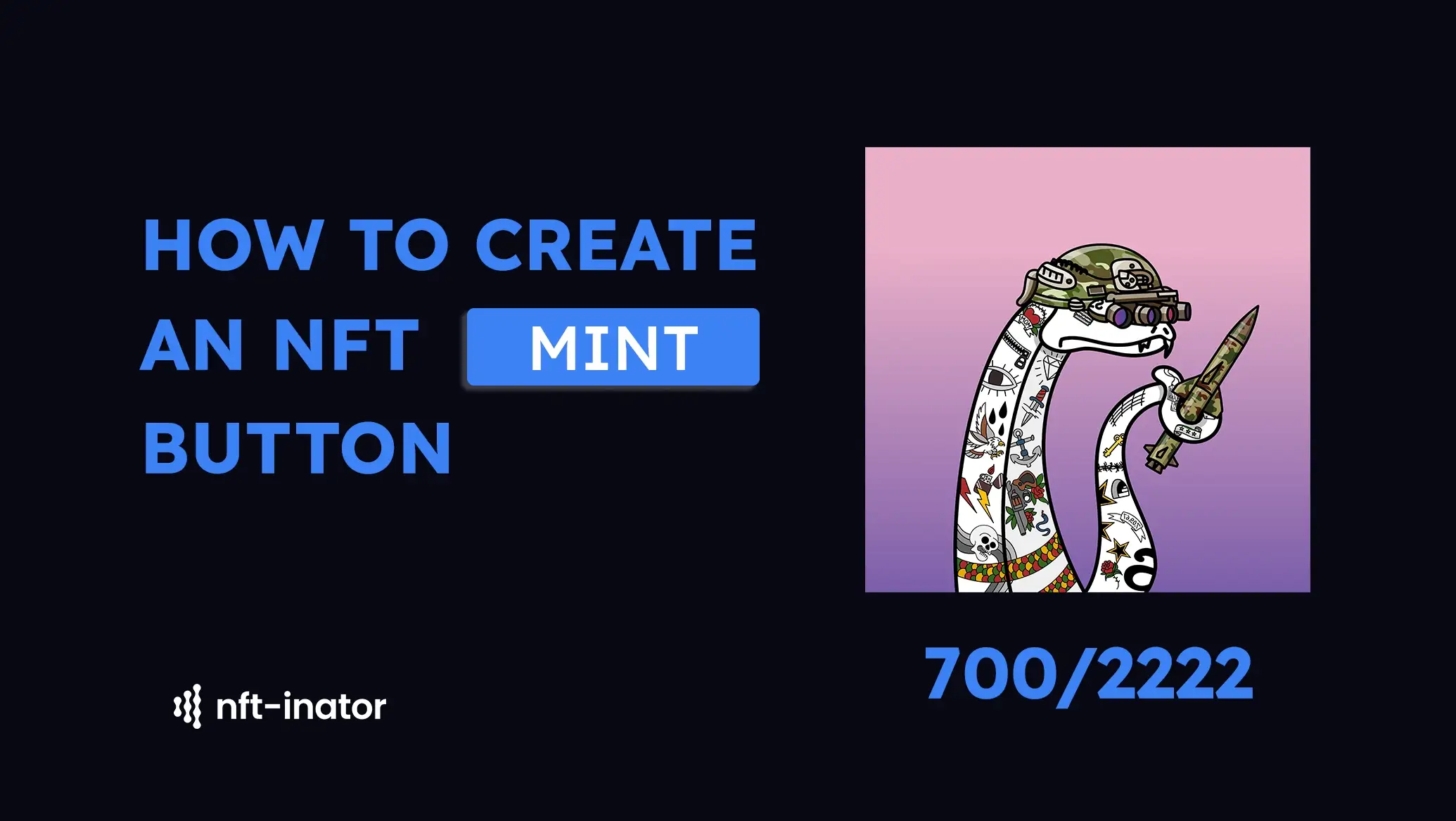 Adding a Mint Button to Your Website: A Simple, No code Solution with NFT-Inator